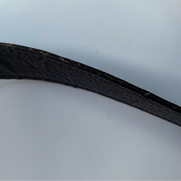 Gucci Leather Handbag Dark Brown Authentic - Picture 11 of 16